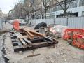 Sjezdová výhybka sloučení kolejí Vodičkova/Jindřišská - Národní Muzeum. | 09.03.2026
