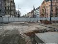 Vznikající těleso sloučení kolejí Vodičkova/Jindřišská - Národní Muzeum. | 09.03.2026