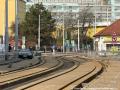 Repanelizované protioblouky mezi zastávkami Ke Stírce a Kobylisy. | 10.03.2026