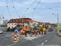 Oprava oblouků křižovatky Střelničná v relaci Ke Stírce - Sídliště Ďáblice. | 10.03.2026
