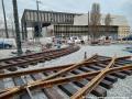 Vznikající křižovatka Legerova×Vinohradská. | 25.03.2026