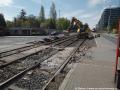Stavební práce v kolejišti začínají již u zastávky Krematorium Strašnice. | 18.04.2026