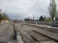 Výstavba kolejové křižovatky Vinohradská × Počernická. | 21.04.2026