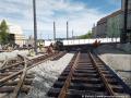 Koleje spojující vrcholy křižovatky od Škrétovy a Vinohradské ulice. | 25.04.2026