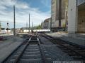 Rozvětvení křižovatky Vinohradská × Legerova v pohledu od Škrétovy ulice. | 25.04.2026