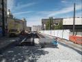 Rozvětvení křižovatky Vinohradská × Legerova v pohledu od Vinohradské ulice. | 25.04.2026