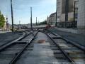 Pohled na kolejové rozvětvení z Legerovy ulice k Václavskému náměstí a do Vinohradské. | 03.05.2026