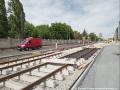 Pohled na vznikající křižovatku Hagibor ve Vinohradské ulici od strašnické vozovny. | 30.05.2026