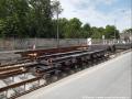 Výhybky budoucí křižovatky Hagibor. | 30.05.2026