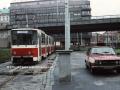 Vůz KT8D5 #9003 na lince 15 ve smyčce Florenc. | 12.08.1986