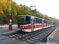 Smuteční tramvaj, vůz KT8D5.RN2P ev.č.9067. | 26.9.2011