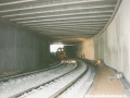 Podjezd mezi zastávkami Chaplinovo náměstí - Poliklinika Barrandov. | 9.8.2003