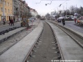 Rekonstrukce tramvajové tratě v Bělohorské ulici u zastávek Malovanka. | 22.2.2010