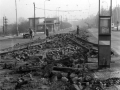 Rekonstrukce tramvajové tratě u zastávky Vypich. | 1984