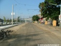 Rekonstrukce tramvajové tratě v úseku Vltavská - Dělnická | 27.9.2005
