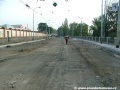 Rekonstrukce tramvajové tratě v úseku Vltavská - Dělnická | 27.9.2005