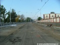 Rekonstrukce tramvajové tratě v úseku Vltavská - Dělnická | 27.9.2005