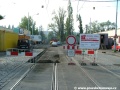 Rekonstrukce tramvajové tratě v úseku Vltavská - Dělnická | 27.9.2005
