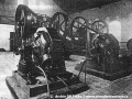 Interiér elektrárny ve vozovně Libeň | 1896