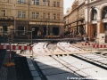 U Masarykova nádraží již leží nové velkoplošné panely BKV. | 23.8.2003