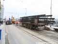 Další přivezená kolejová pole systému W-tram | 3.6.2010