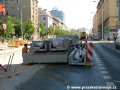 Rekonstrukce Koněvovy ulice mezi Vápenkou a Ohradou je v plném proudu. | 20.7.2006