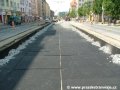 Rekonstrukce Koněvovy ulice mezi Vápenkou a Ohradou je v plném proudu. | 24.7.2006