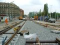 Rekonstrukce Koněvovy ulice mezi Vápenkou a Ohradou je v plném proudu, v místě chybějící pravé koleje u zastávky Ohrada bude rozjezdová splítka. | 1.8.2006