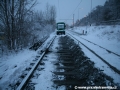 Výměna kolejnicových pásů podél bývalé železniční výhybny Sluncová. | 29.11.2010