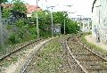 Tramvajová trať Krejcárek - křižovatka Horní Palmovka