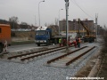Rekonstrukce tramvajové tratě v úseku Kbelská - Lehovec kolejnicemi S49 | 11.3.2010