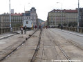 Rekonstrukce tramvajové tratě v Lidické ulici a na Palackého mostě pokračuje další etapou mezi Zborovskou ulicí a Palackého náměstím. | 19.9.2007