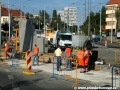 Němečtí pracovníci se radí s českými kolegy na postupu pokládky | 14.7.2009