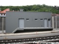 Na objektu měnírny Radlice došlo k dokončení vnější fasády. | 21.6.2008