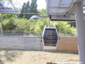 Kabinková lanová dráha usnadňuje turistům dopravu k hradbám Muntanya de Montjuïc | 10.-15.7.2008