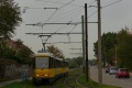 Souprava vozů KT4D #6129+6172 přijíždí do zastávky Geehrenseestrasse. | 28.9.2017