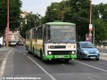 Autobus Karosa B 741 CNG (od 2005) ev.č.1616 byl dodaný v roce 1992, na snímku projíždí na lince 70 náměstím Ľudovíta Štúra. | 14.7.2011