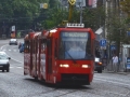 7109 odbočuje z Námestia SNP na Obchodnú ulicu. | 4.7.2012