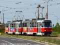 Linka 4 vyráža z konečnej Dúbravka na Zlaté piesky. | 3.7.2012