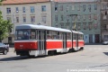 Na křižovatce ulic Vranovská a Cejl zachycený vůz K2P ev.č.1026 vypravený na linku 11. | 18.5.2015