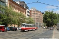 Souprava tramvají T3P #1543+#1587 mezi míří k Hlavnímu nádraží. | 20.5.2020