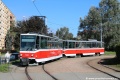 Souprava ex pražských vozů T6A5 #8655+#8672 nese v Brně #1224+#1230. | 1. 10. 2024