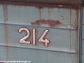 K označení ev.č. vozů metra bylo i v Budapešti použito stejný plastických číslic jako v případě Prahy. Jen čísla zde byla trojmístná a oproti pražským vozům umístěná ve spodní části karoserie. | 12.7.2012