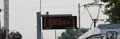 Na zastávkách nechybí panely online informačního systému s odjezdy spojů. | 25.6.2014