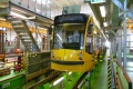 Vůz Siemens Combino Supra NF12B ev.č.2039 ve vozovně Hungária. | květen 2014