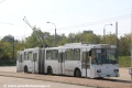 Trolejbus Škoda 15Tr11/7 ev.č.025 na odstavné ploše v areálu vozovny. | 30.9.2017