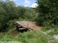 V podobě tohoto „torza“ se most v areálu zrušené pily nacházel ještě v srpnu 2010... | 7.8.2010
