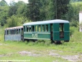 Mimo uzavíratelný areál v Čiernem Balogu, na samém konci koleje, se ocitly i vozy, jejichž stav se za léta našich návštěv příliš nezměnil... | 18.7.2012
