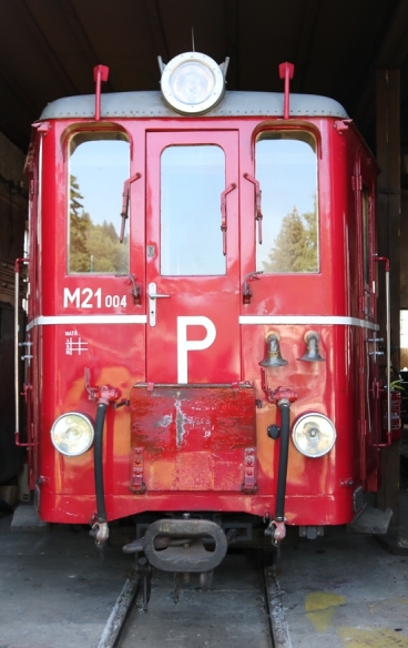 Motorový vůz M21.004 je motorovou perlou na tratích Čiernohronské železnice. | 8.8.2020