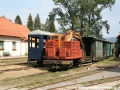 Pracovní a modernizované vozy na nádraží v Čiernem Balogu | 8.8.2007